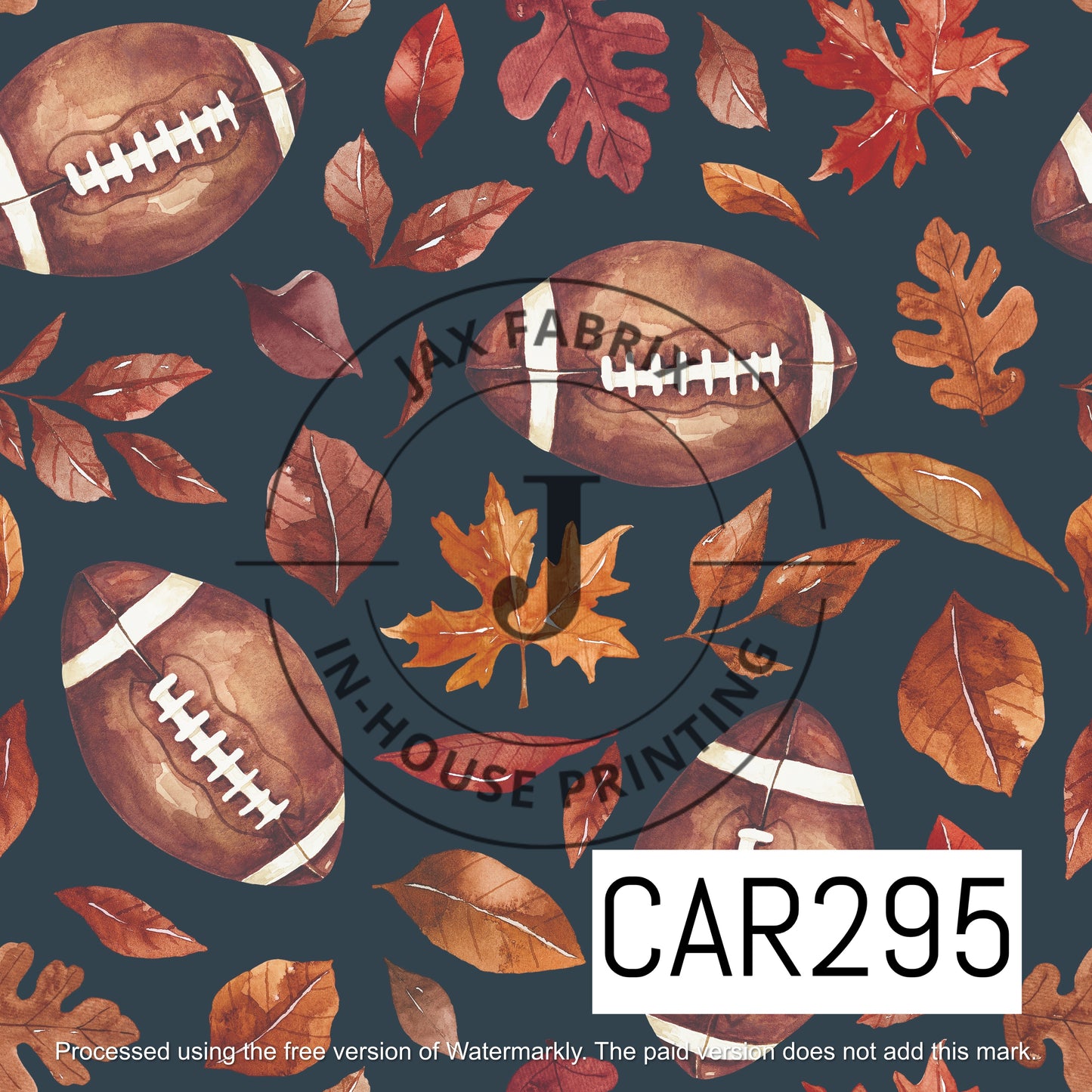 Felicity Fall Football Navy CAR295