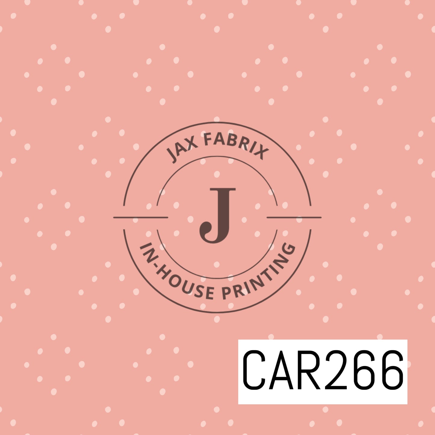 Forest and Friends Dots Pink CAR266