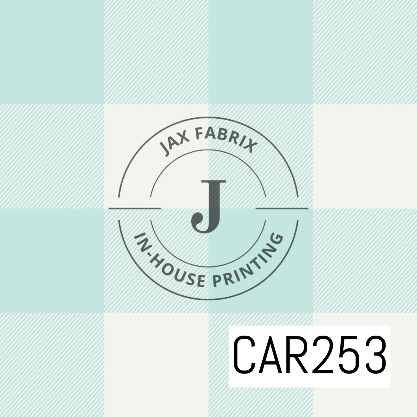 Forest and Friends Plaid Blue CAR253