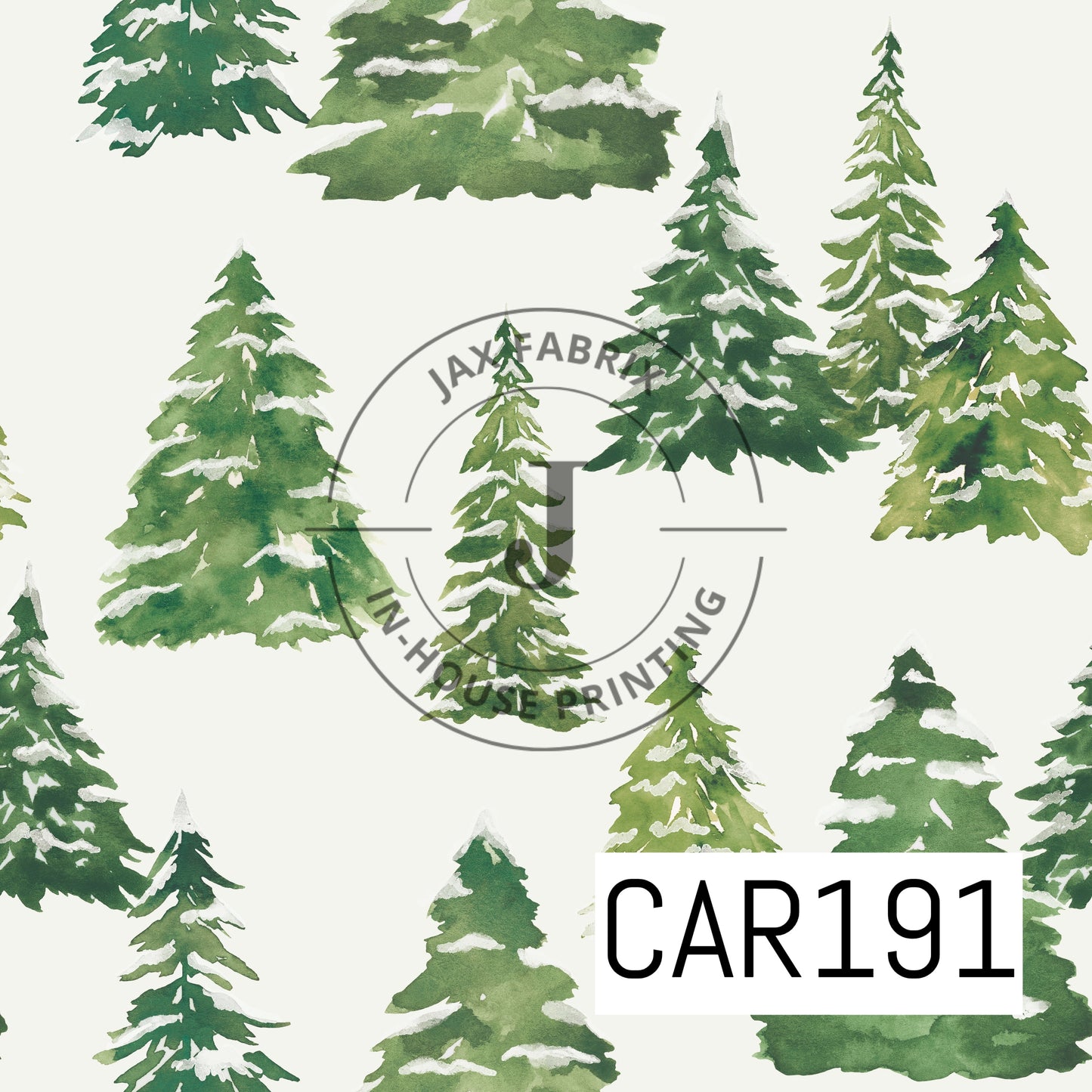 Holly And Pine Christmas Forest CAR191