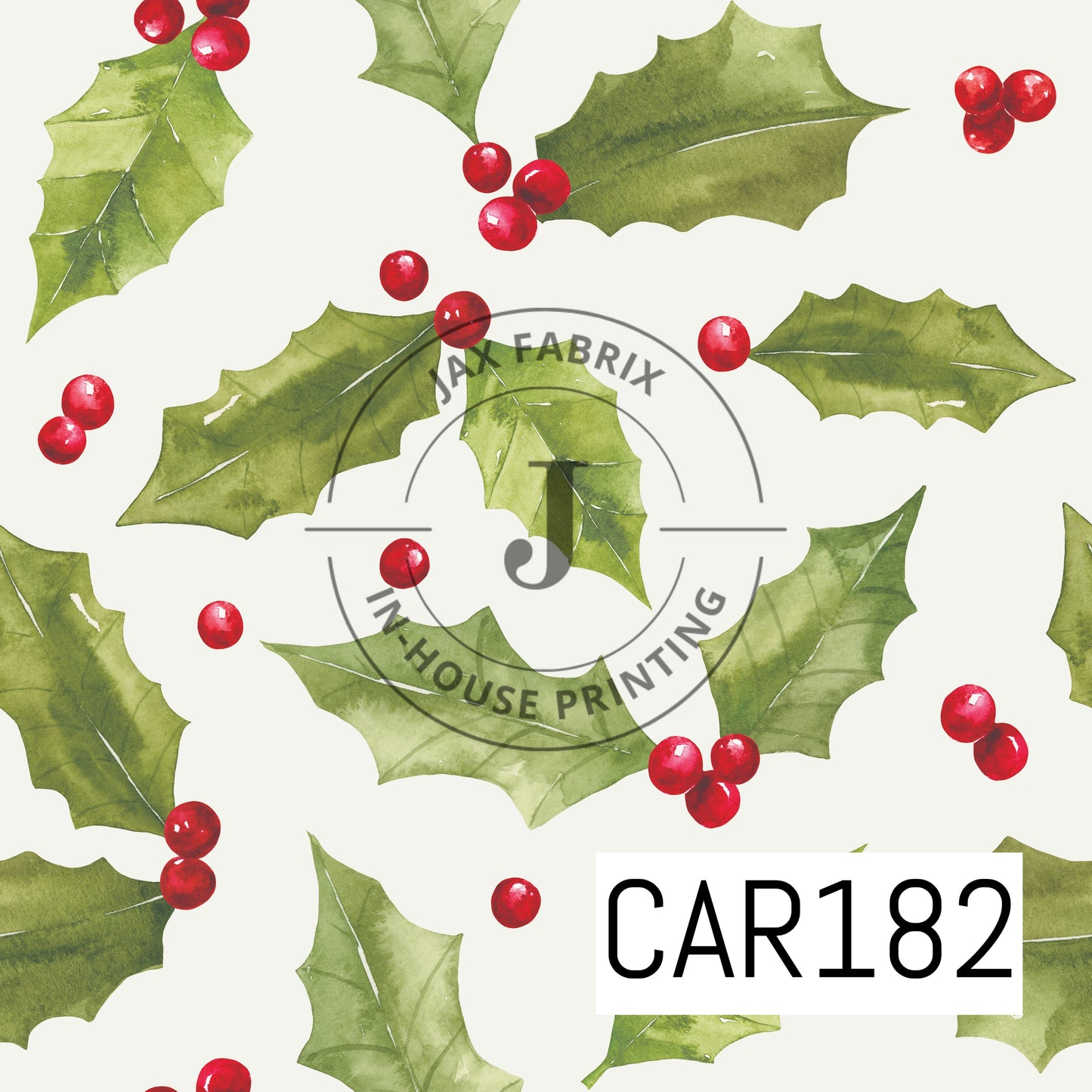 Holly And Pine Holly Cream CAR182