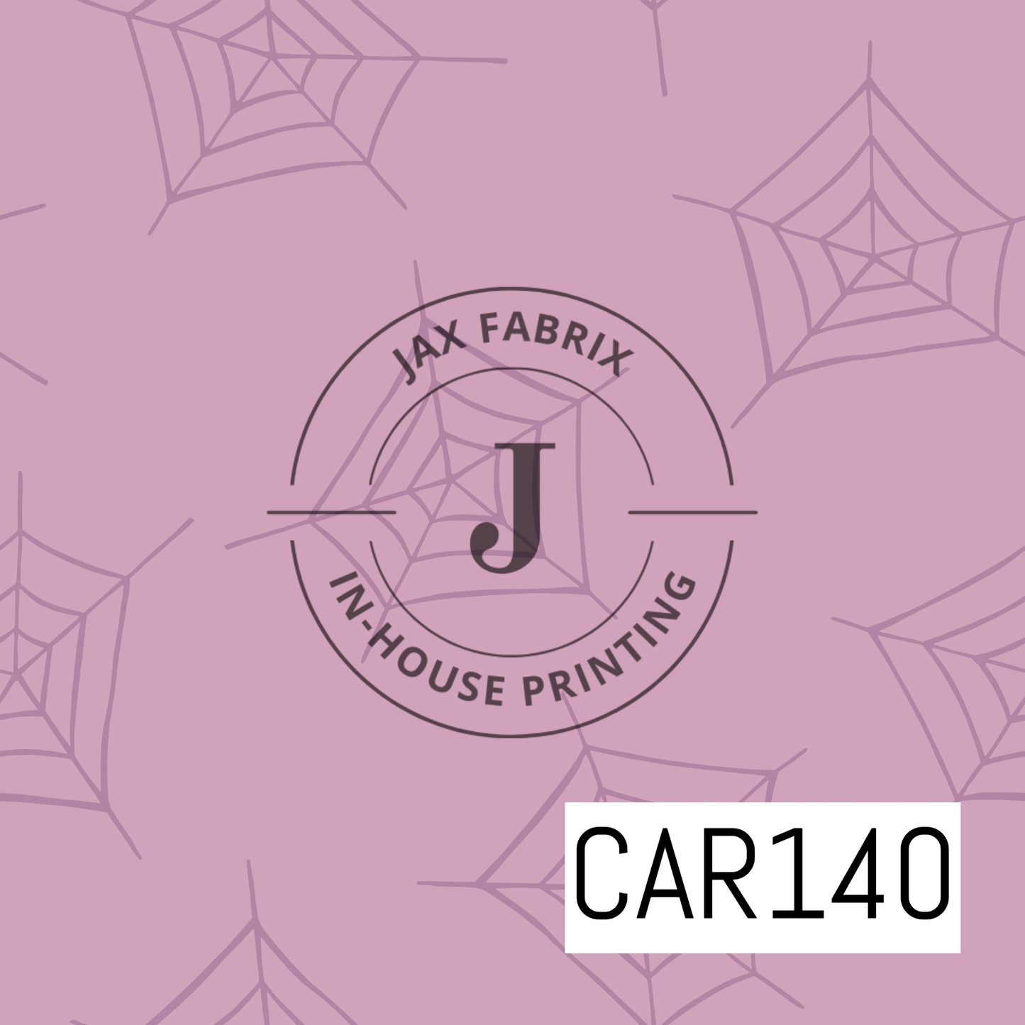 Little Boo Spiderwebs Purple CAR140