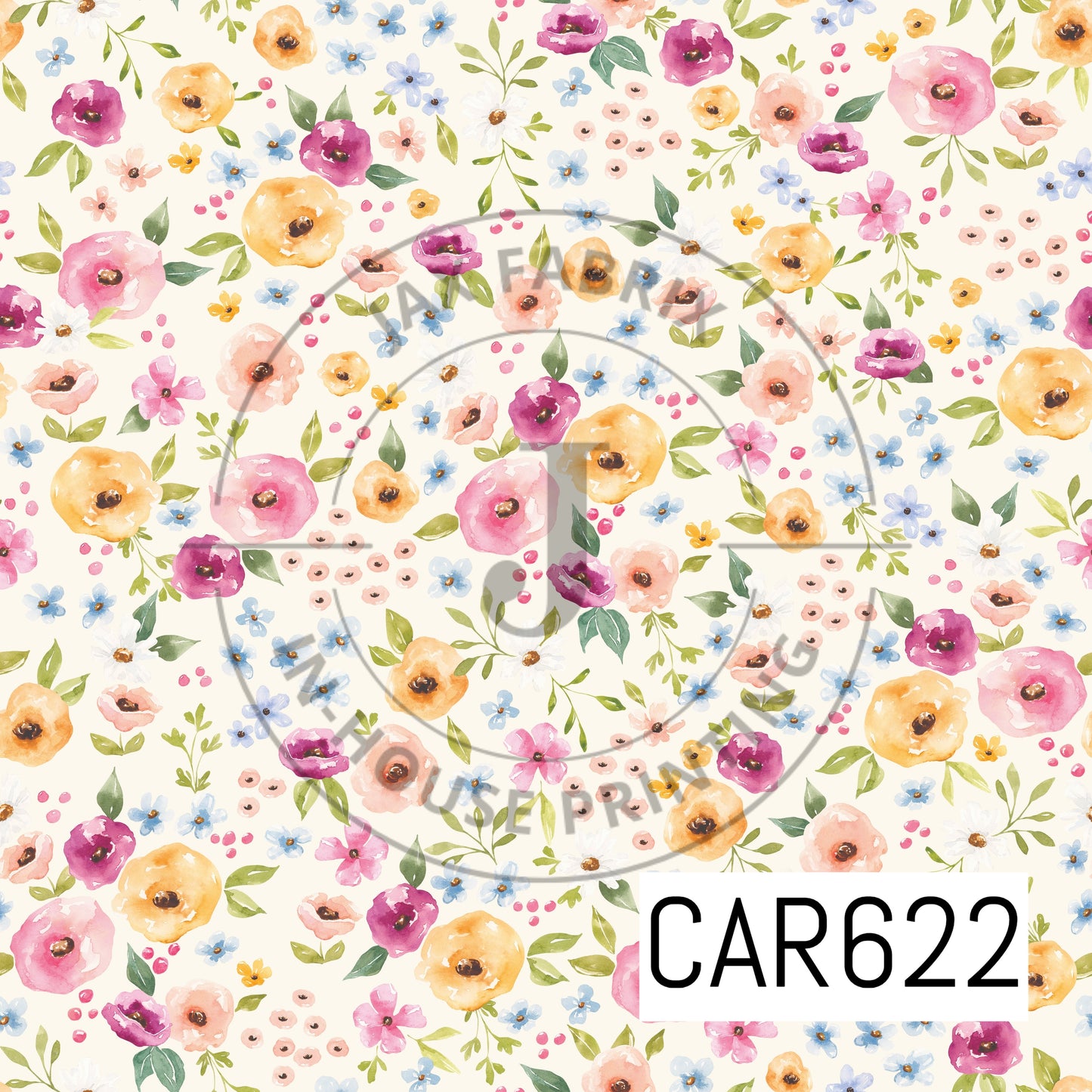Melody Mini Floral Cream CAR622