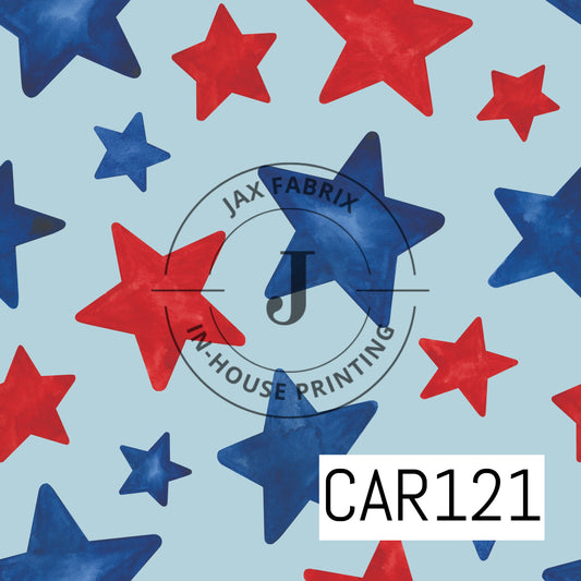 Patriotic Stars Multi CAR121