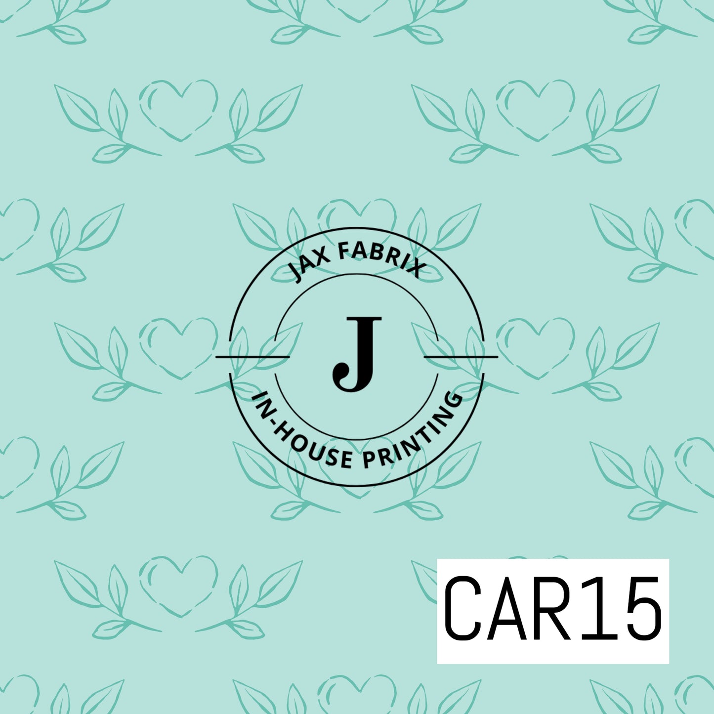 Penelope Sketchy Hearts Aqua CAR15