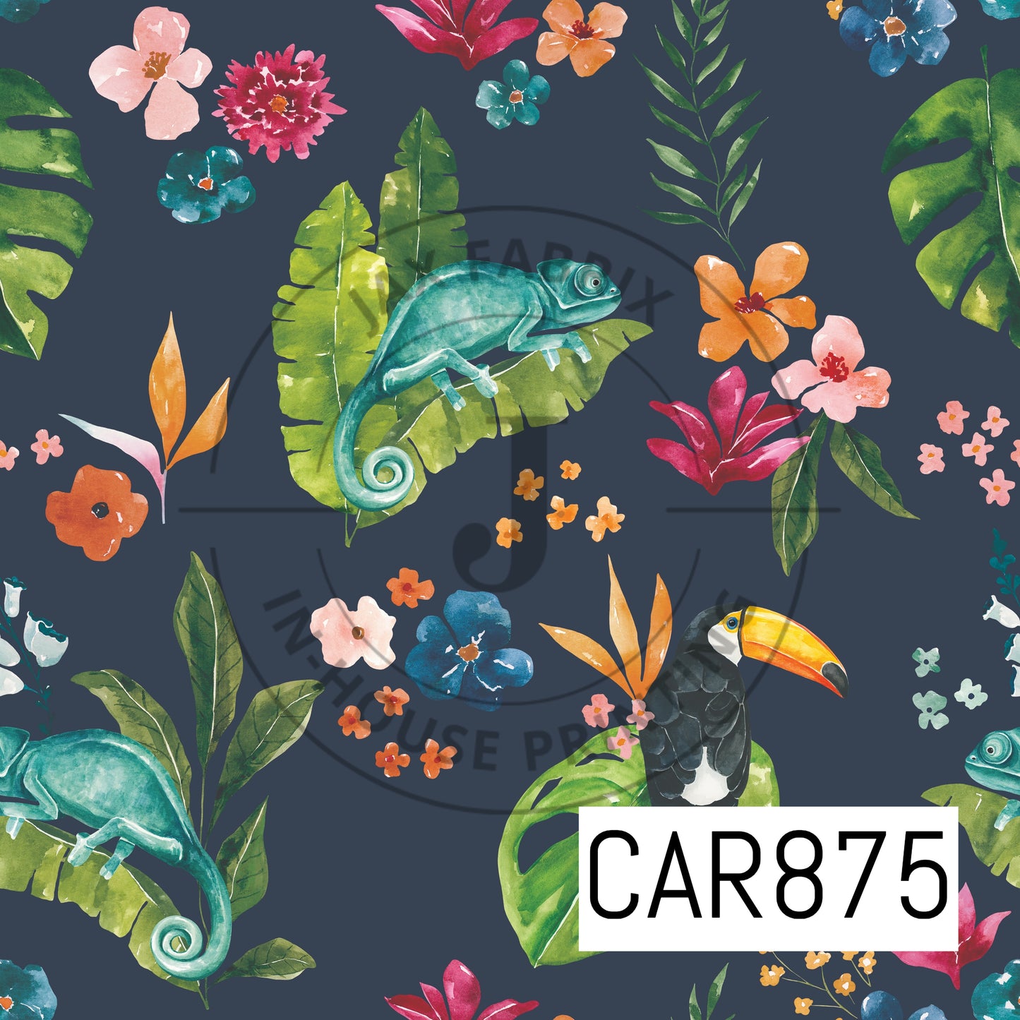 Tropical Jungle Chameleon CAR875