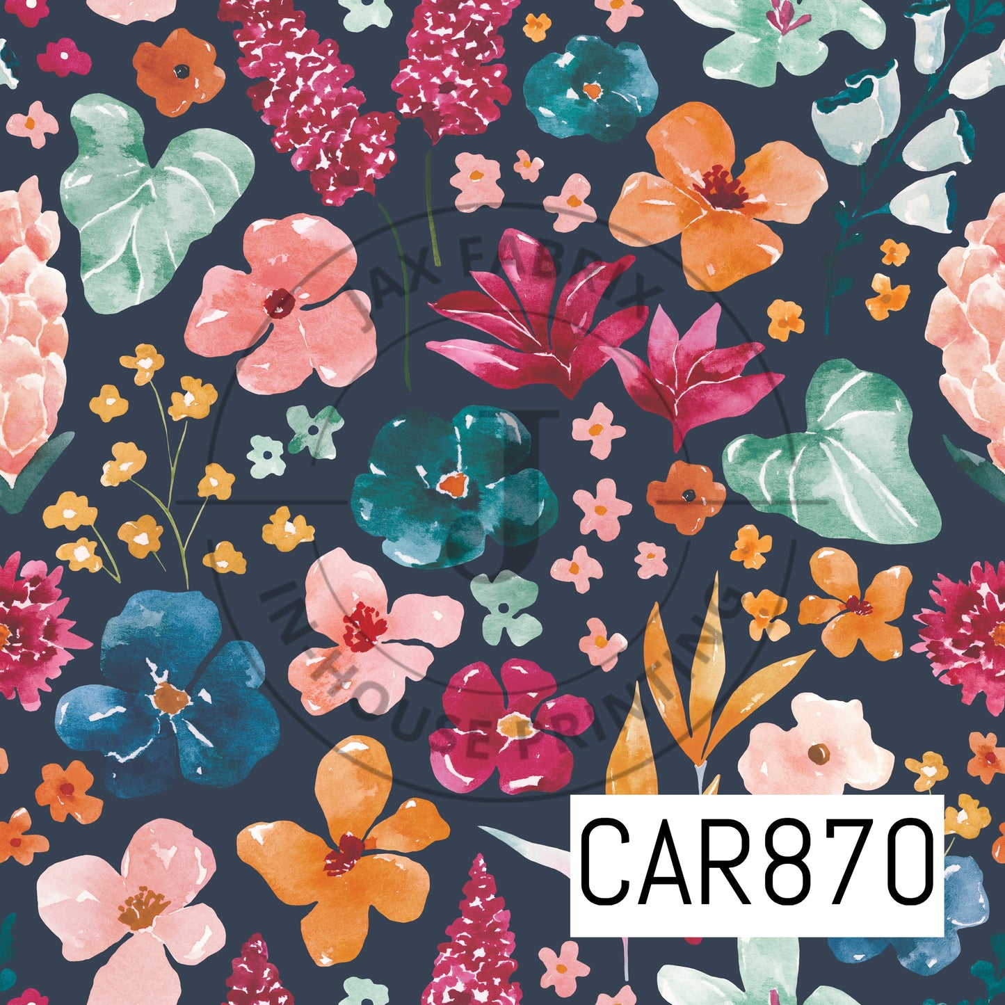 Tropical Jungle Leaves CAR870