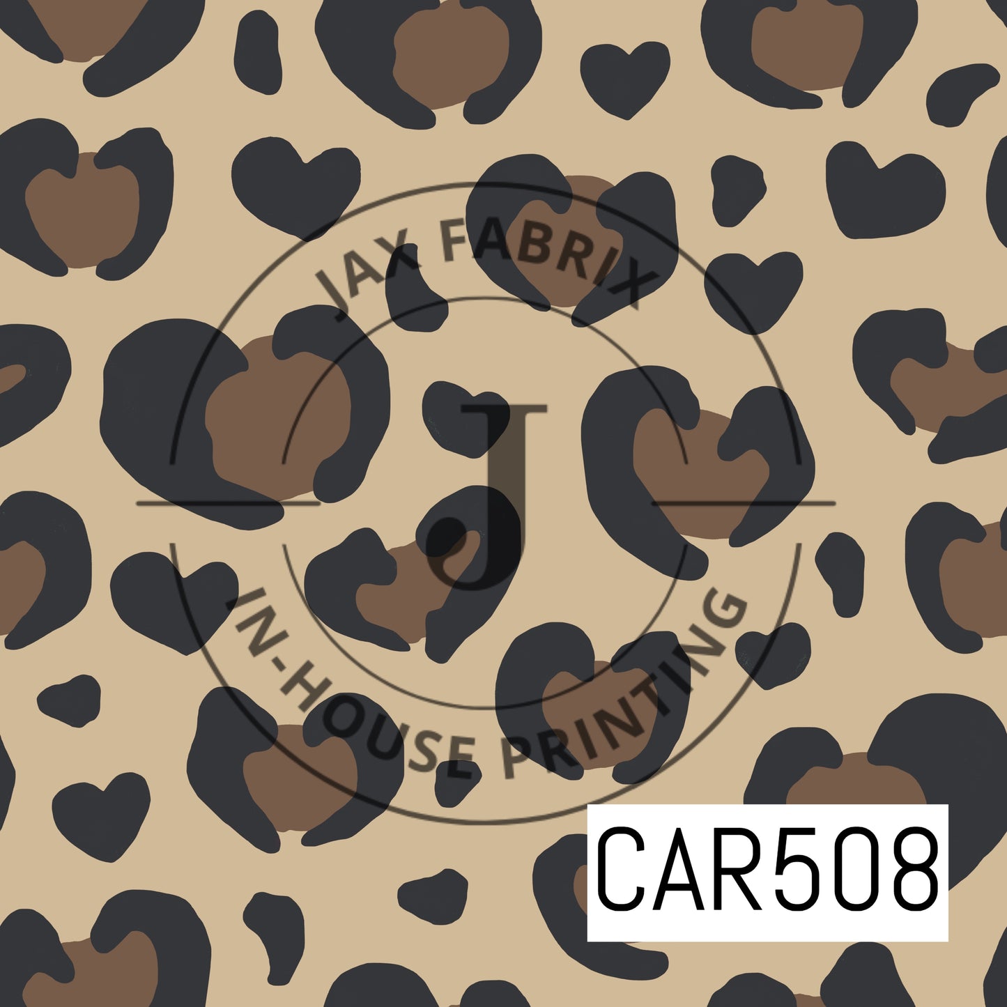 Valentine Leopard Hearts CAR508