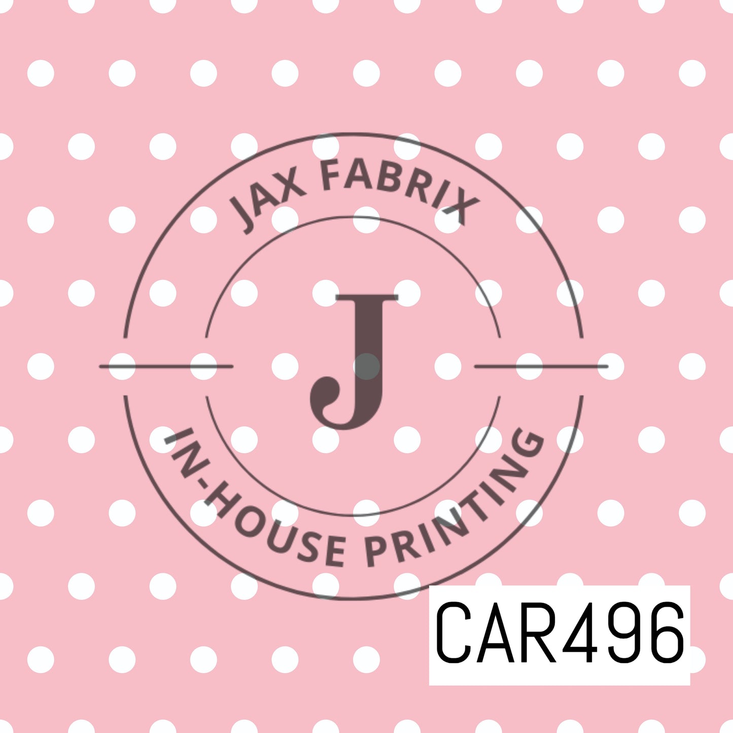 Valentine Light Pink Dots CAR496