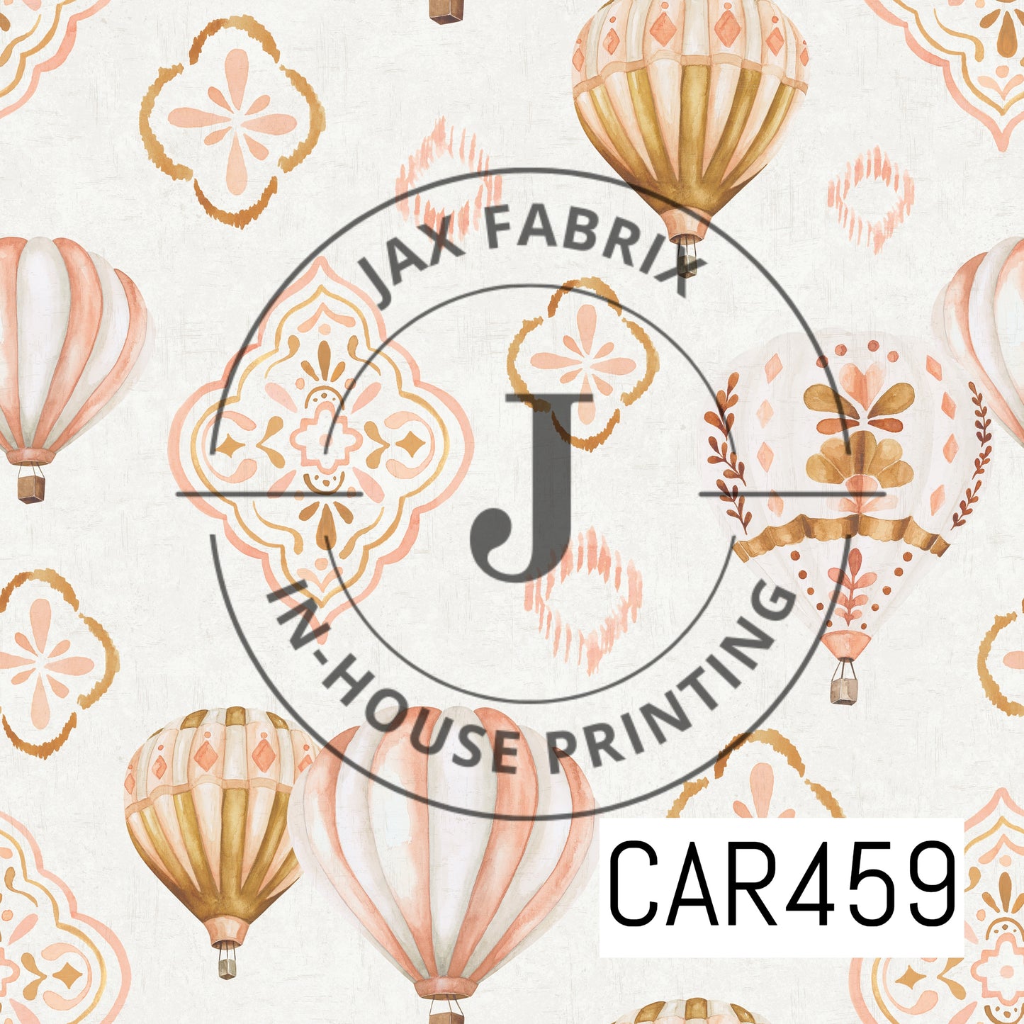 Wanderlust Boho Hot Air Balloons CAR459