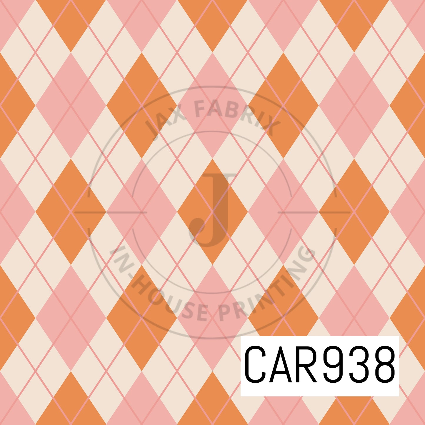 Whimsical Winter Argyle CAR938