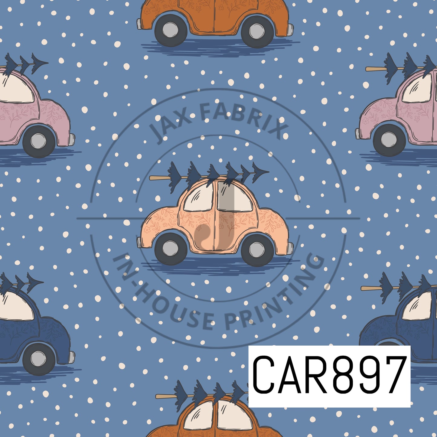 Whimsical Winter Cars CAR897
