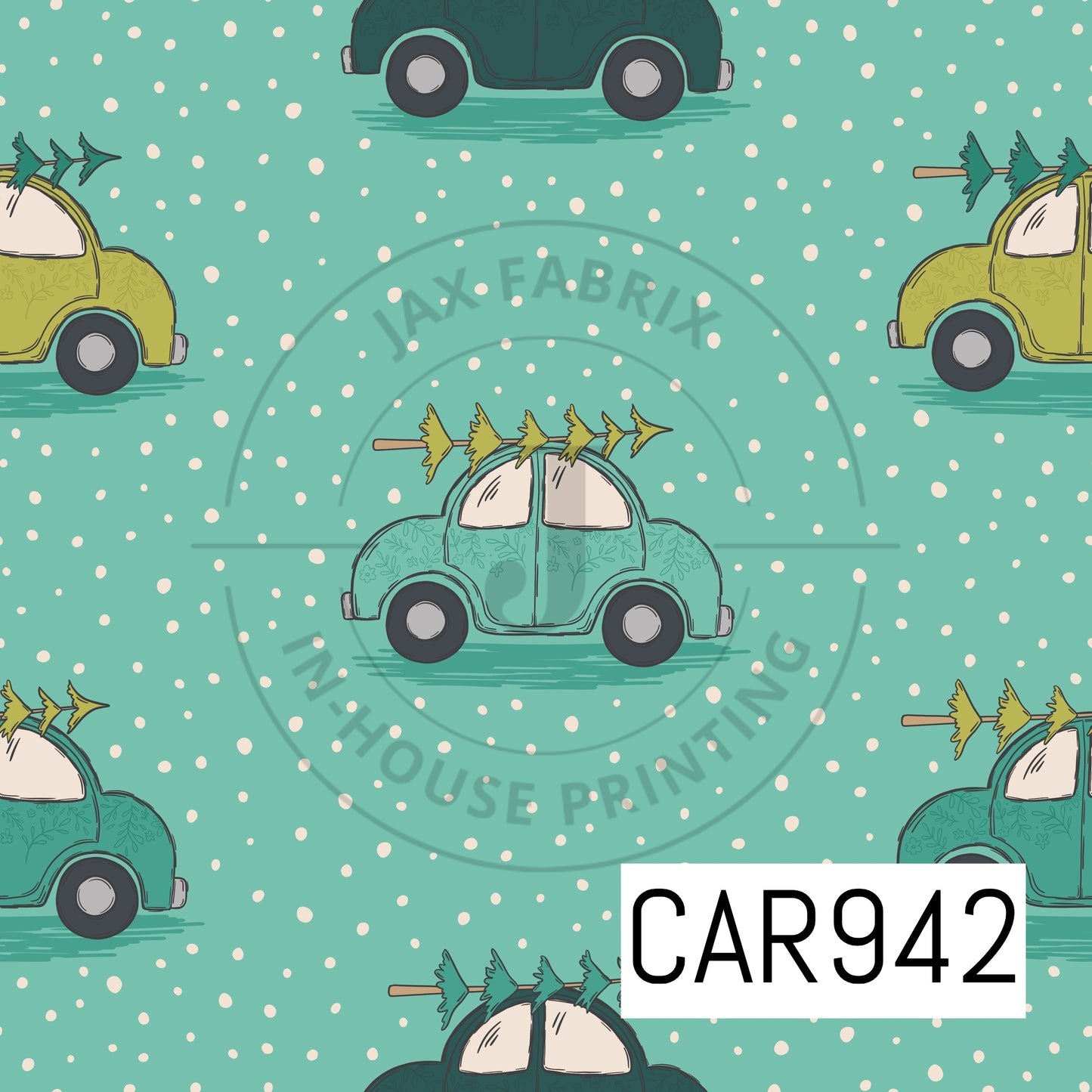 Whimsical Winter Cars CAR942