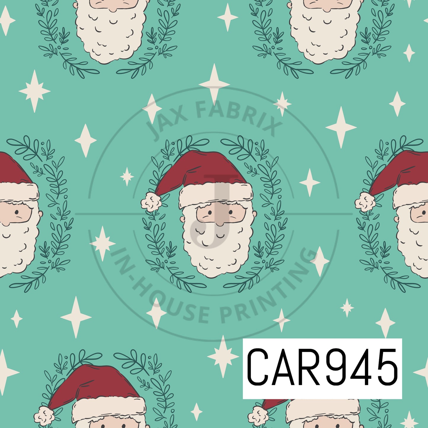 Whimsical Winter Santa CAR945