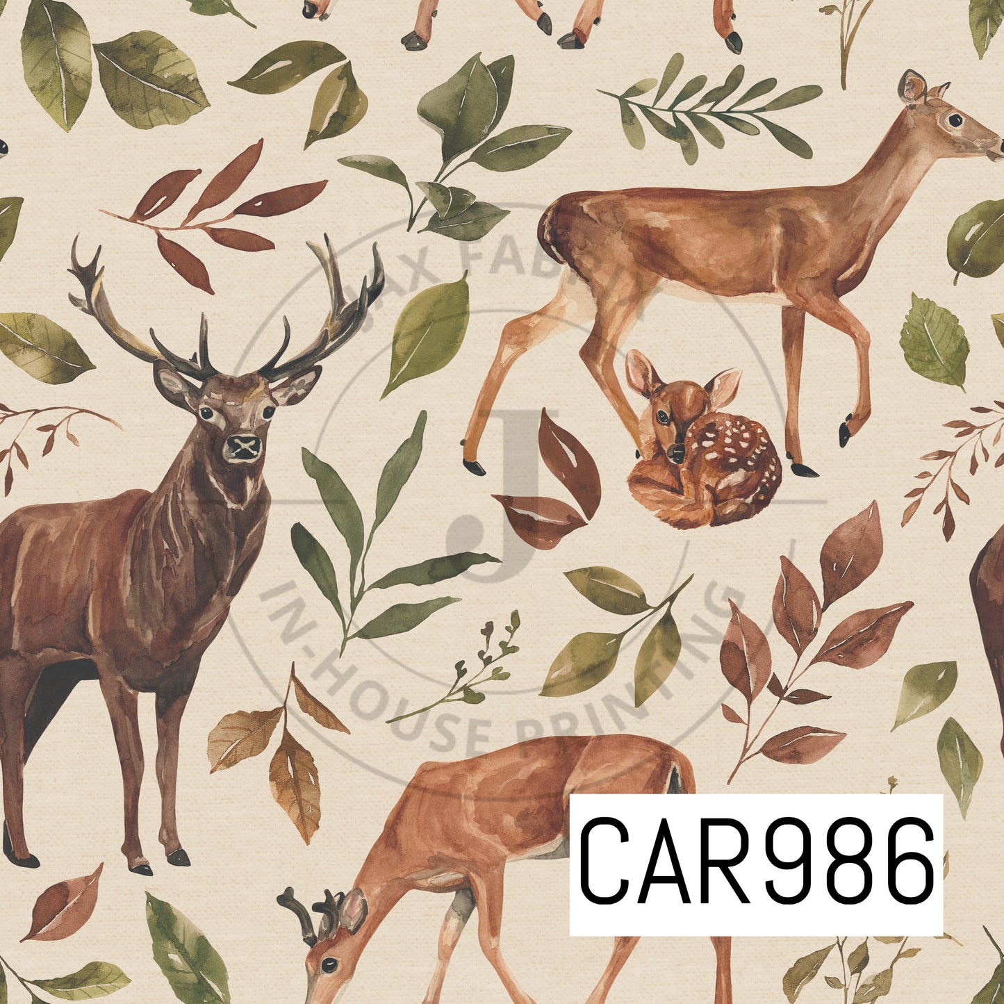 Wild Wood Deer CAR986