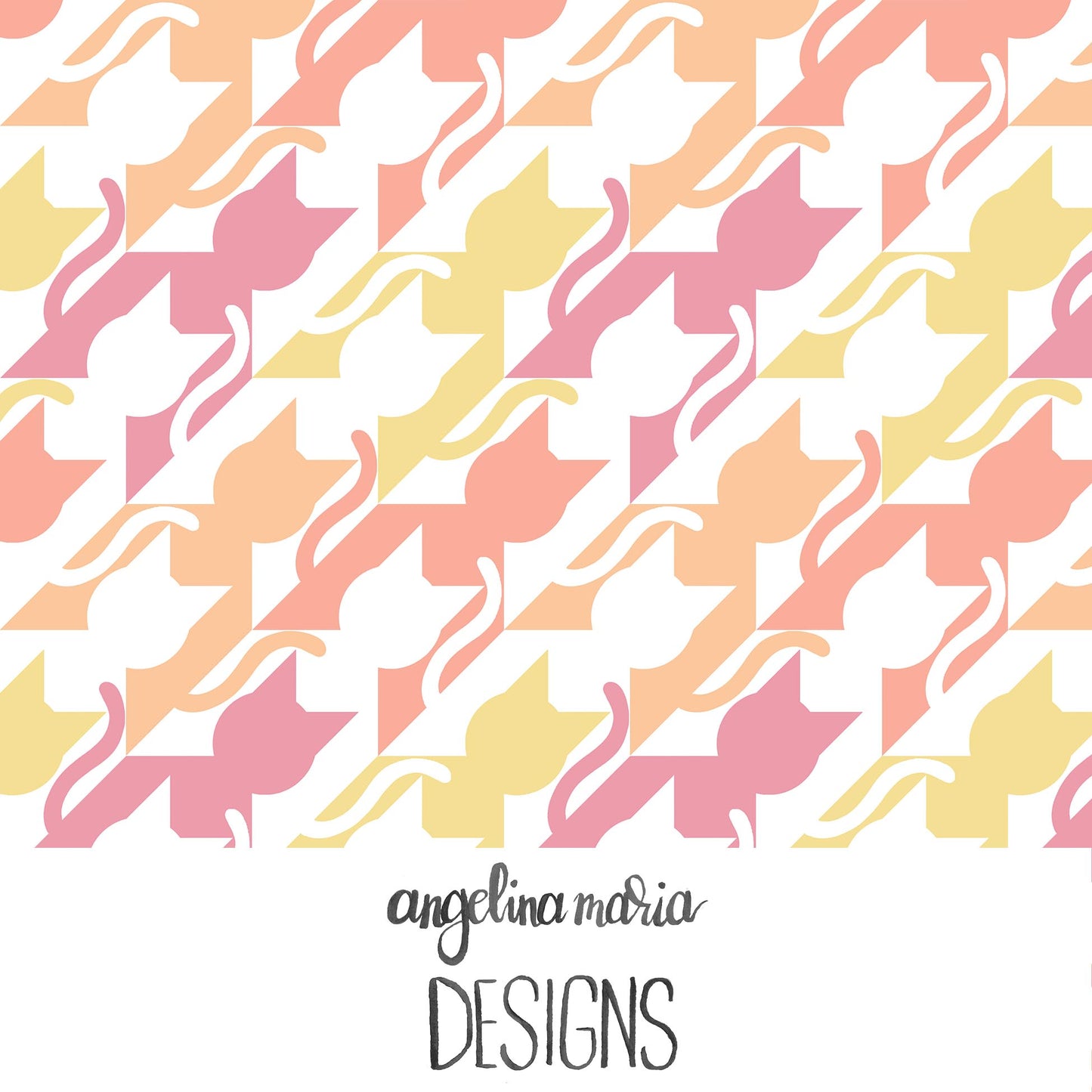 Whiskers And Bloom Catstooth Warm Caress AMD344