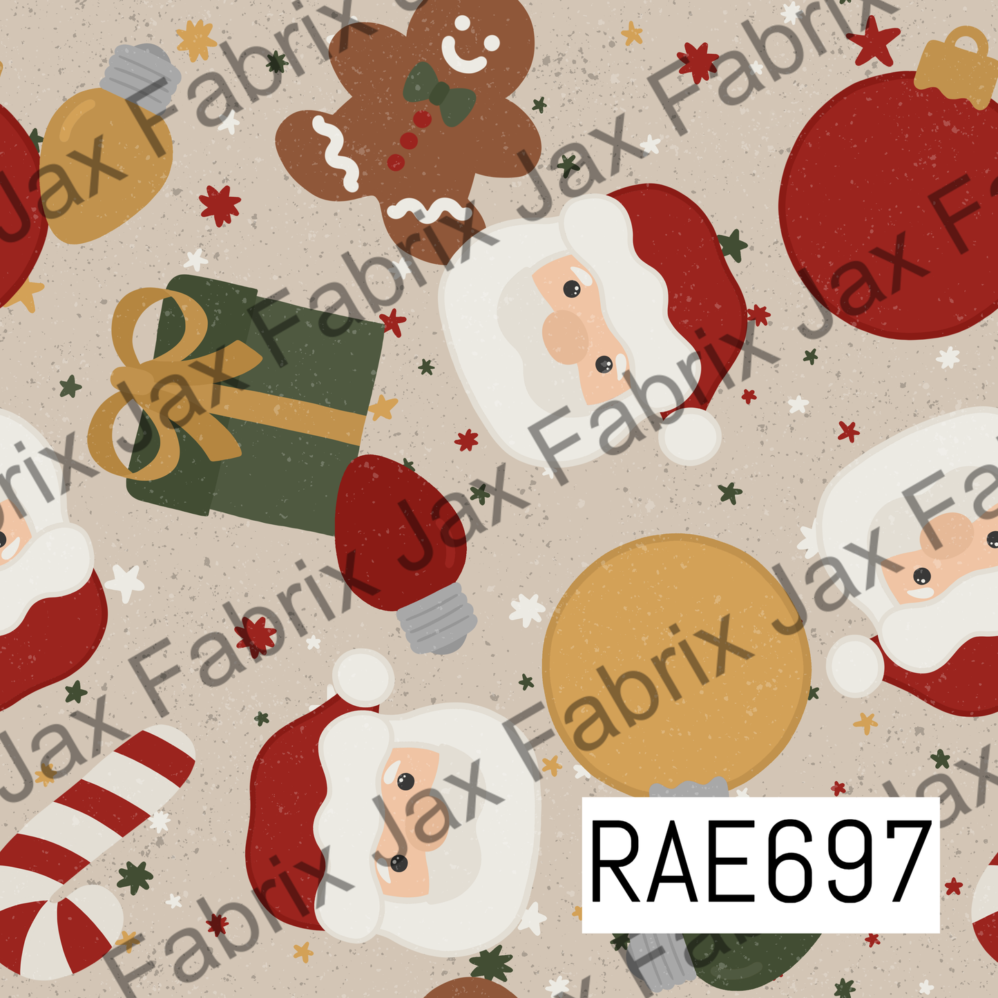 Bulbs and Santa RAE697