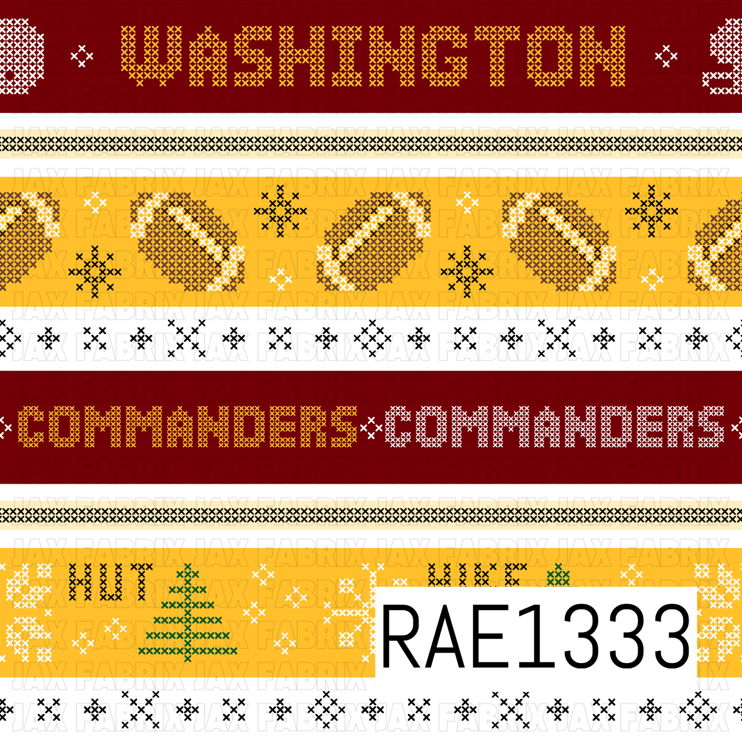 Commanders Christmas Sweater RAE1333