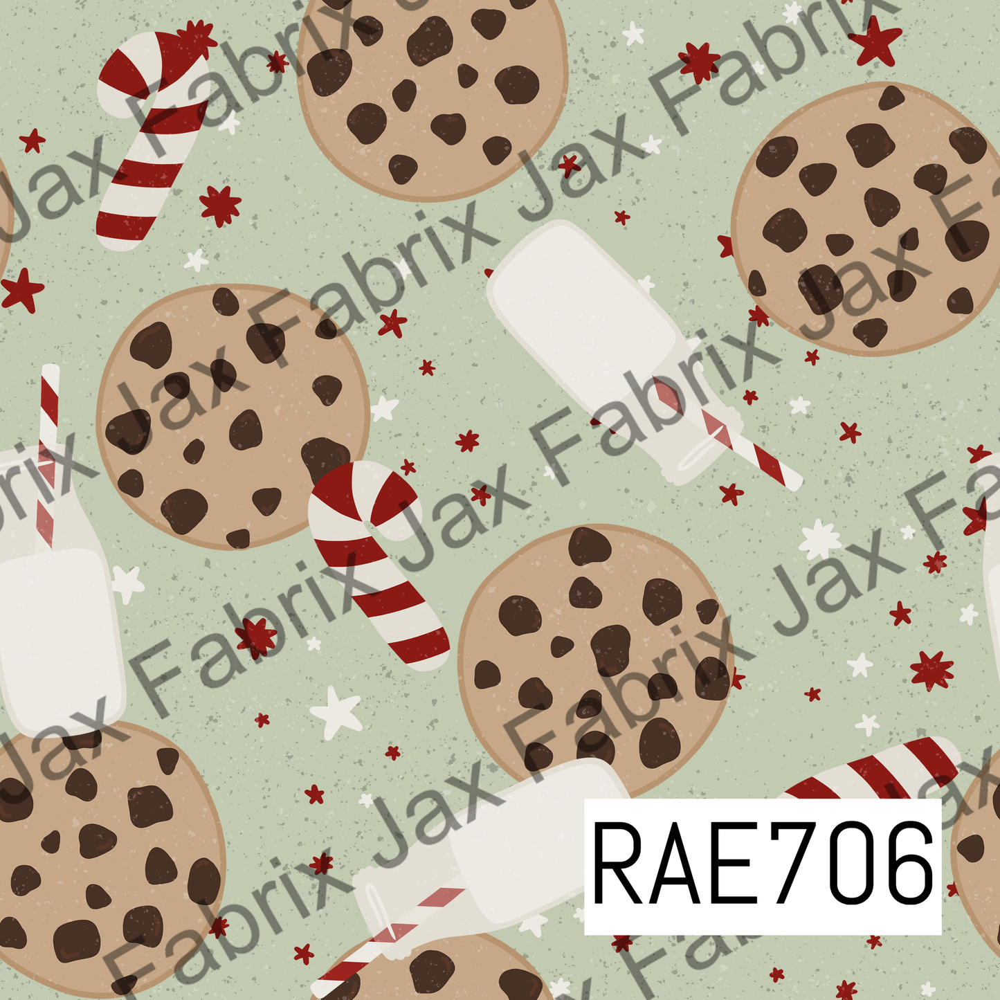 Cookies and Milk Green RAE706