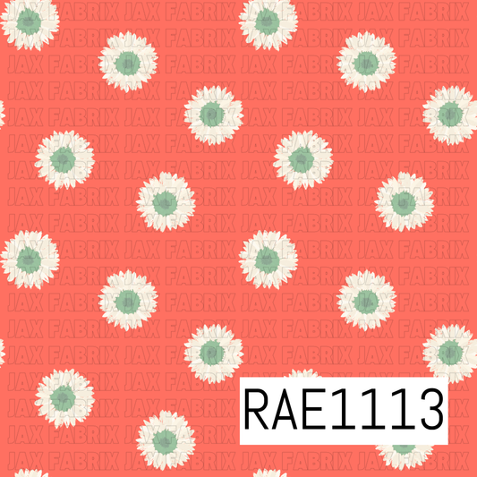 Coral Sunflower Green RAE1113