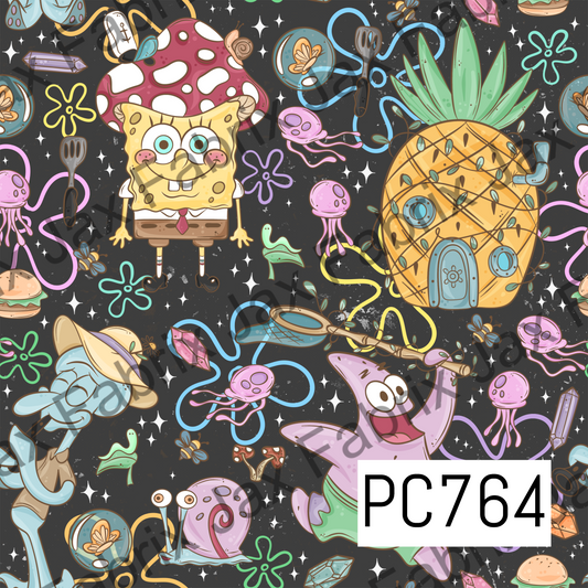Cottagecore Sponge Charcoal PC764