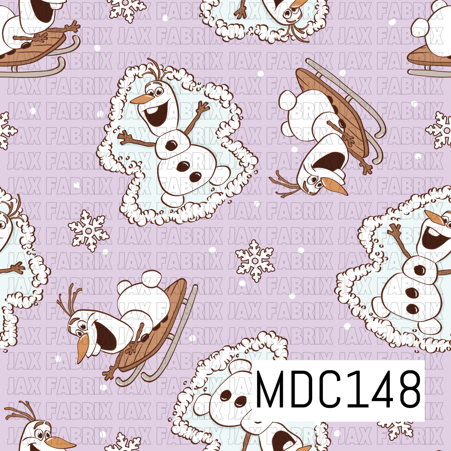 Snowman Dark Purple MDC148