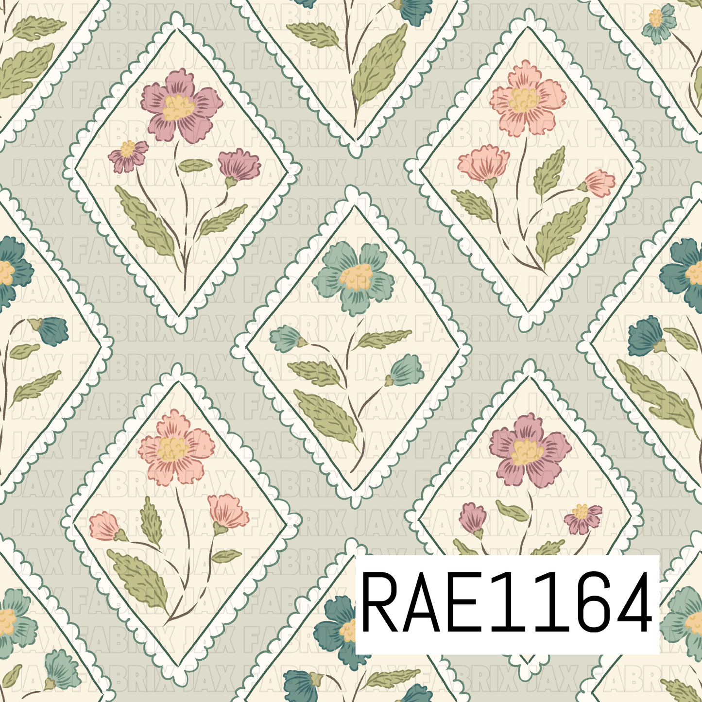 Dainty Diamond Floral RAE1164