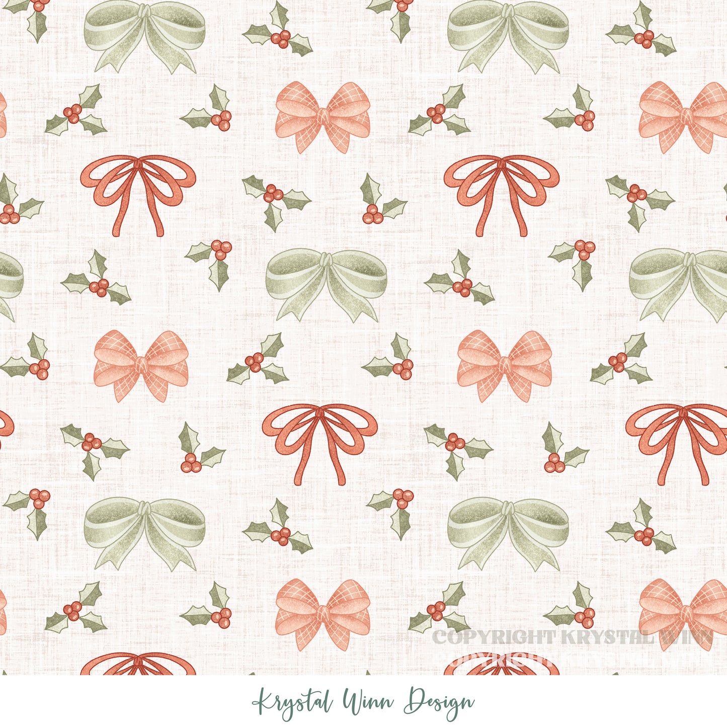Dear Santa Bow White KW1390