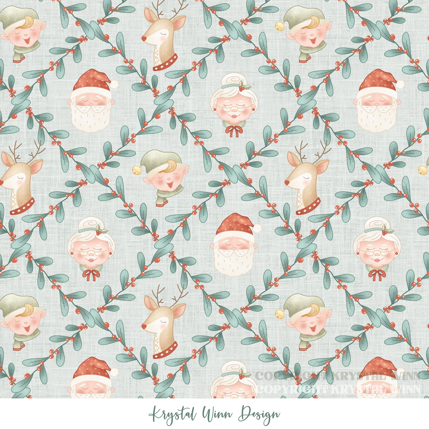 Dear Santa North Pole Mint KW1394