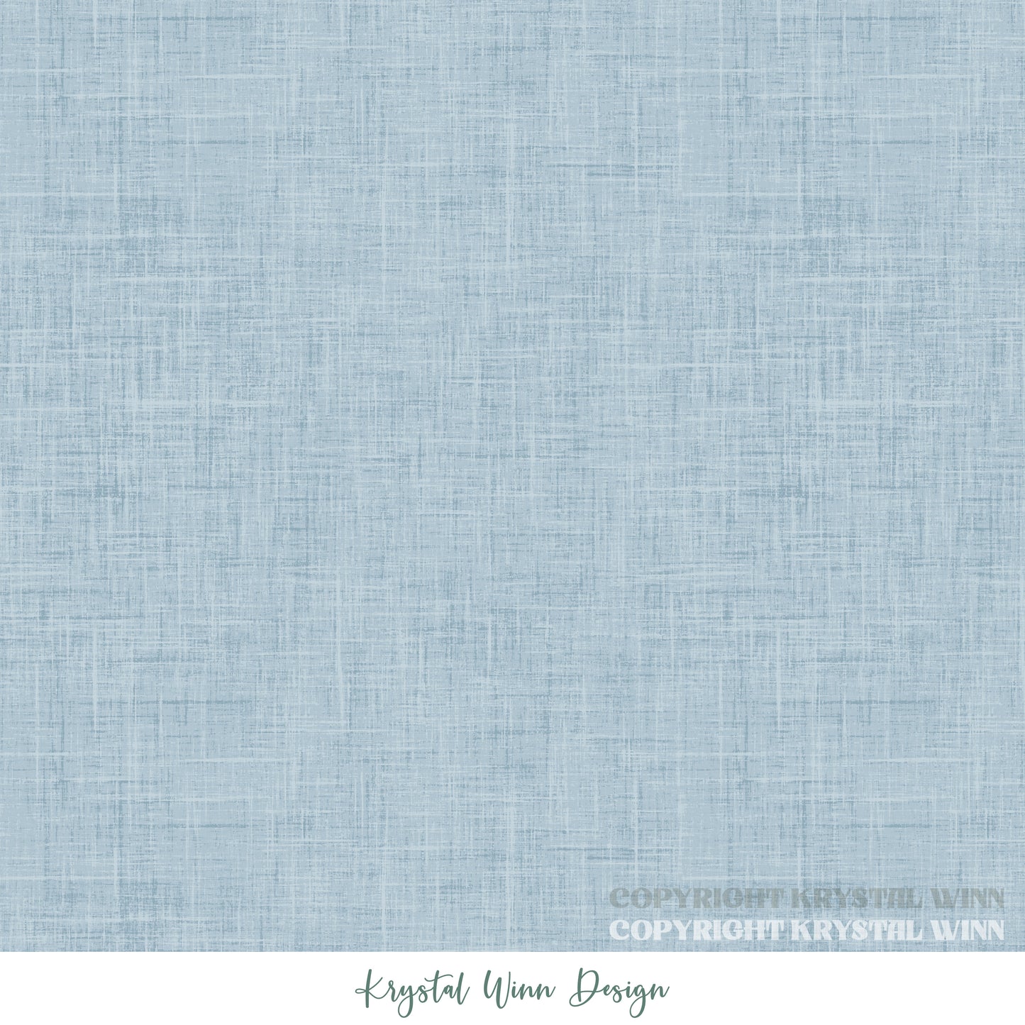 Dear Santa Textured Solid Blue KW1352