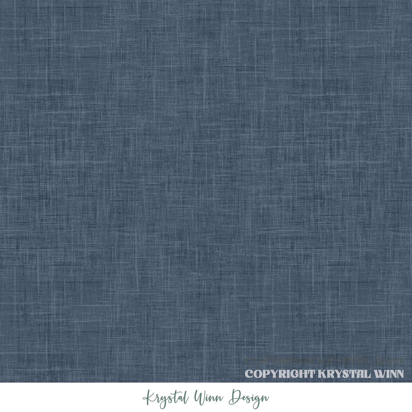 Dear Santa Textured Solid Navy KW1349