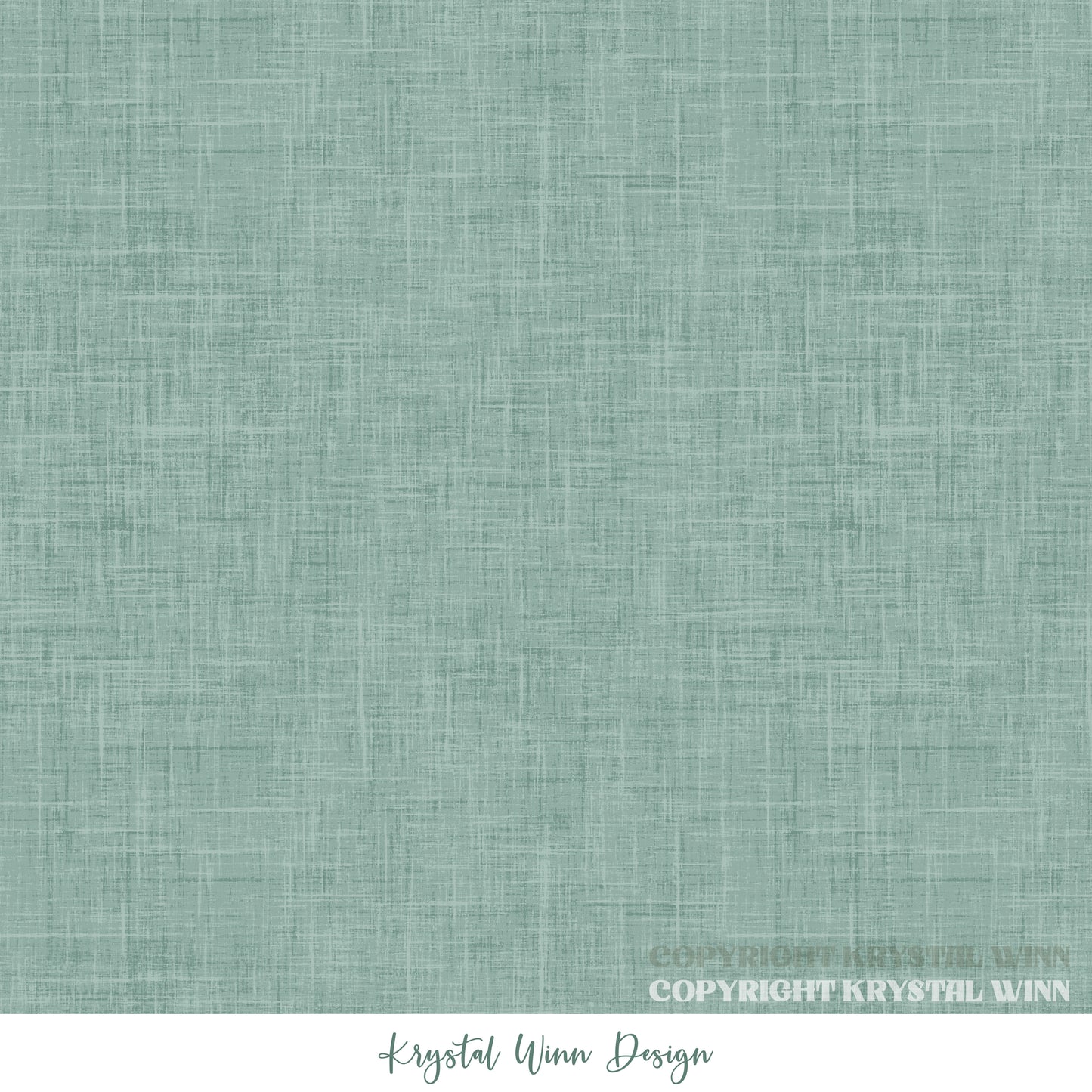 Dear Santa Textured Solid Teal KW1346