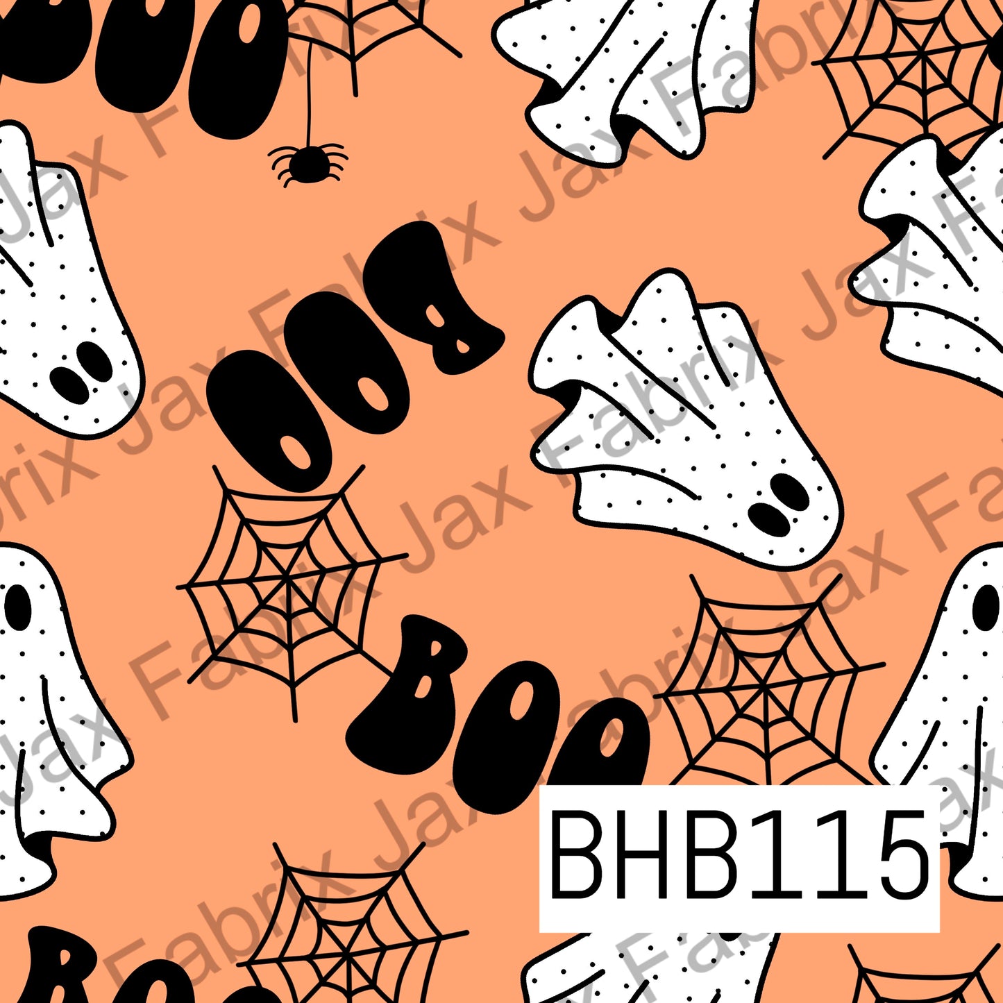 Dot Ghosts Light Orange BHB115
