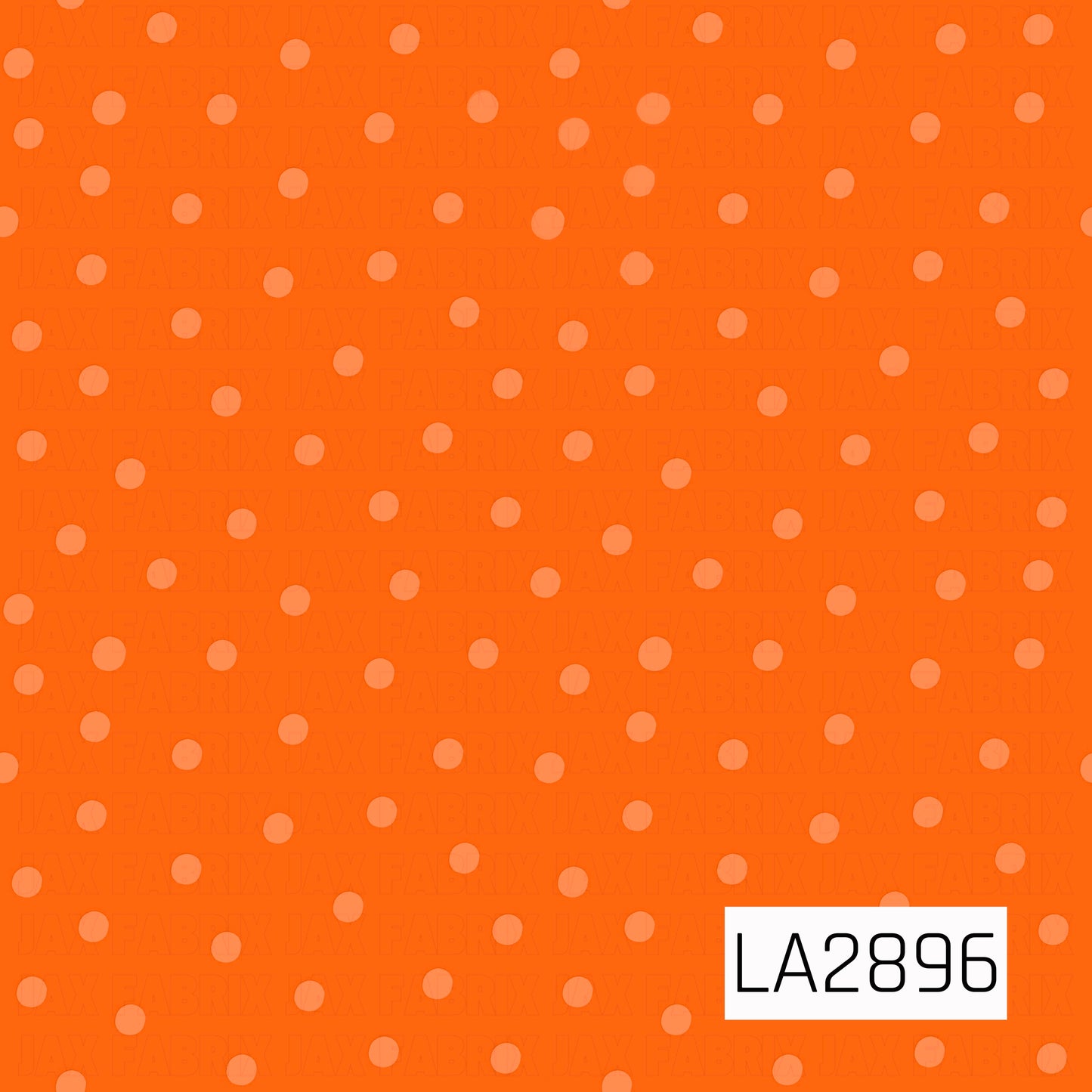 LA2896 - Dots Pumpkin Orange