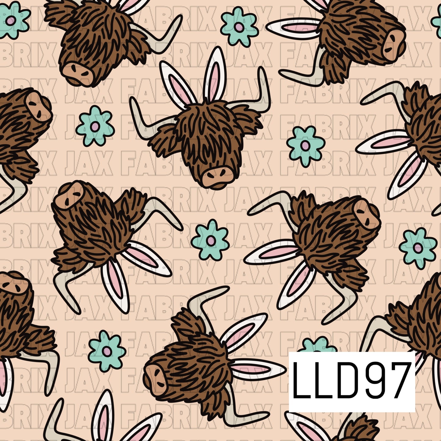 Highland Bunnies Neutral LLD97