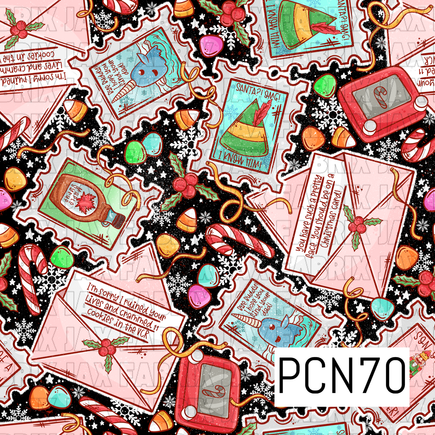 Stamps Black PCN70