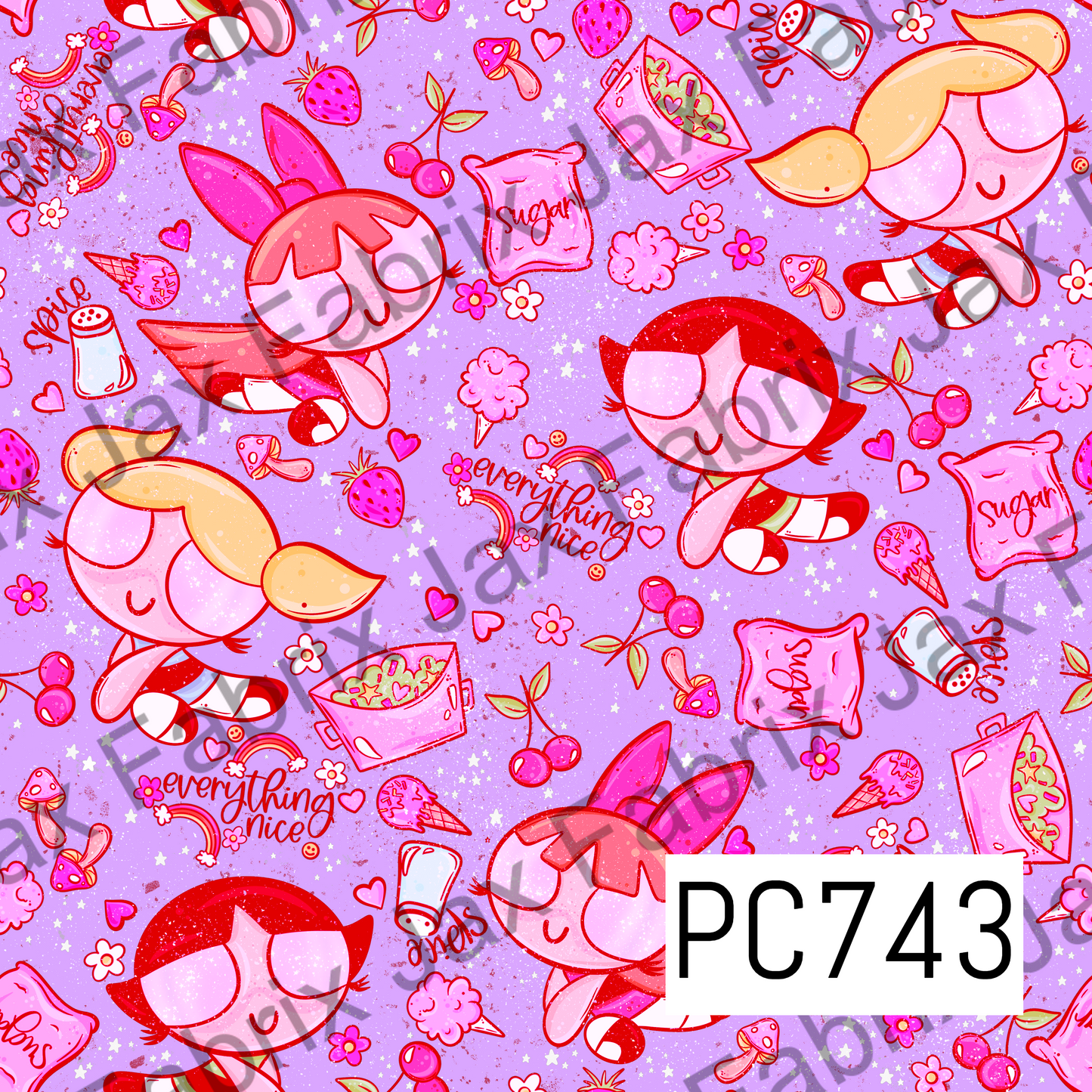 Everything Nice Bright Purple PC743