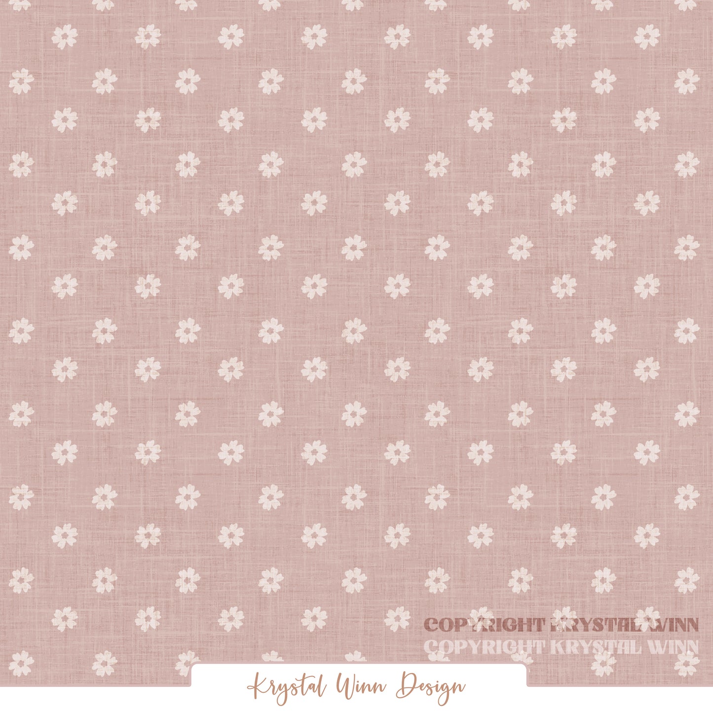 Farmyard Flower Dot Mushroom KW1455