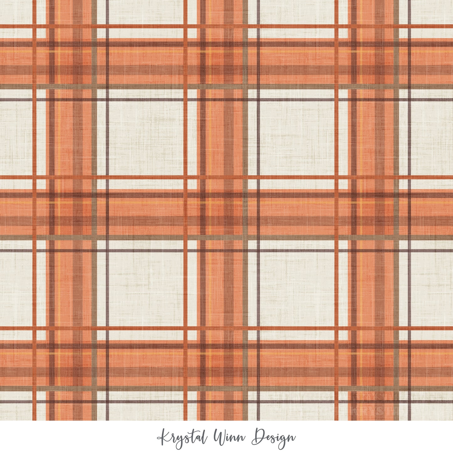 Faux Flannel Bonfire Plaid KW920