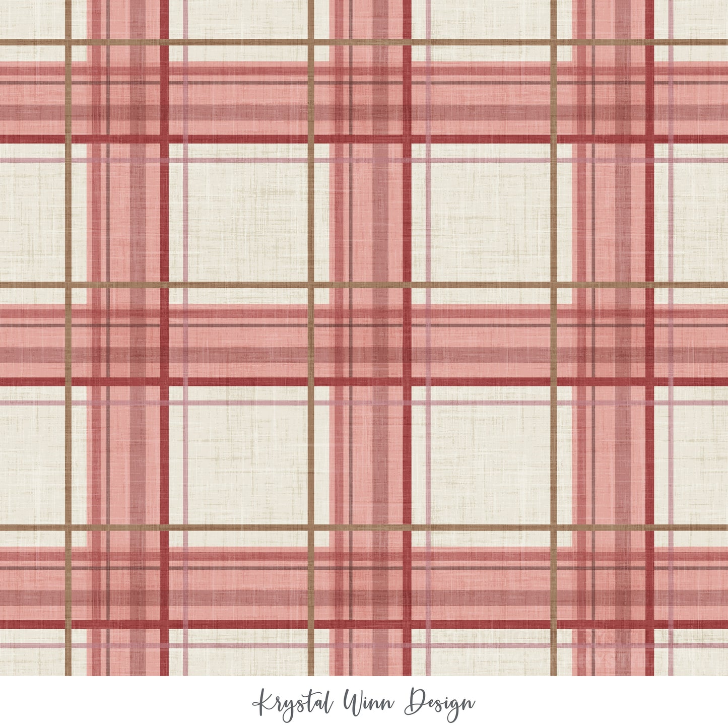 Faux Flannel Orchard Plaid KW915