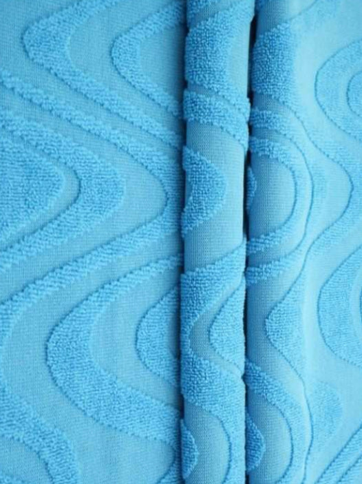 RTS Aqua Blue wave (sold in bundles of 2 yards)
