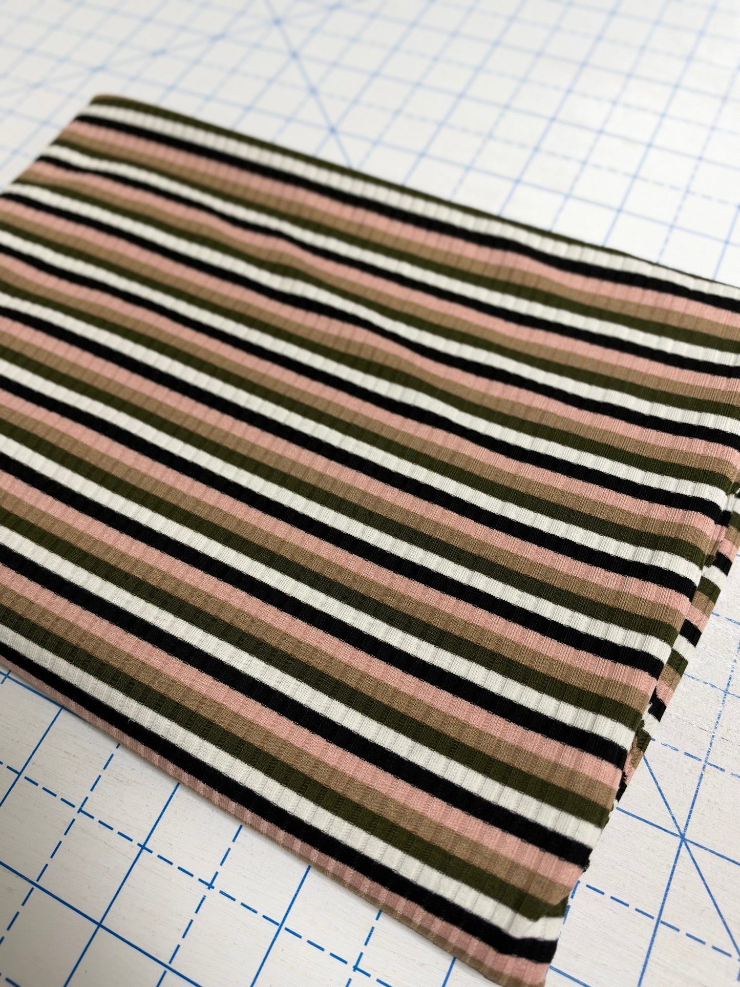 RTS Stripe Rib 4x2 (sold in bundles of 2 yards)