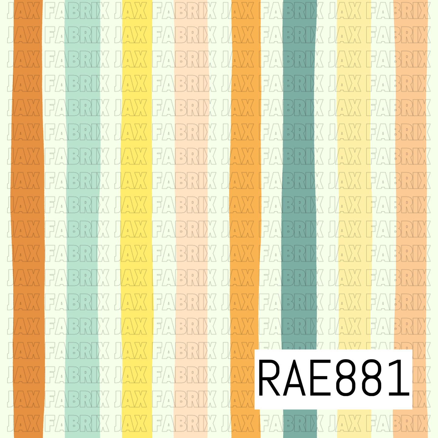 Funky Flower Petal Stripes RAE881