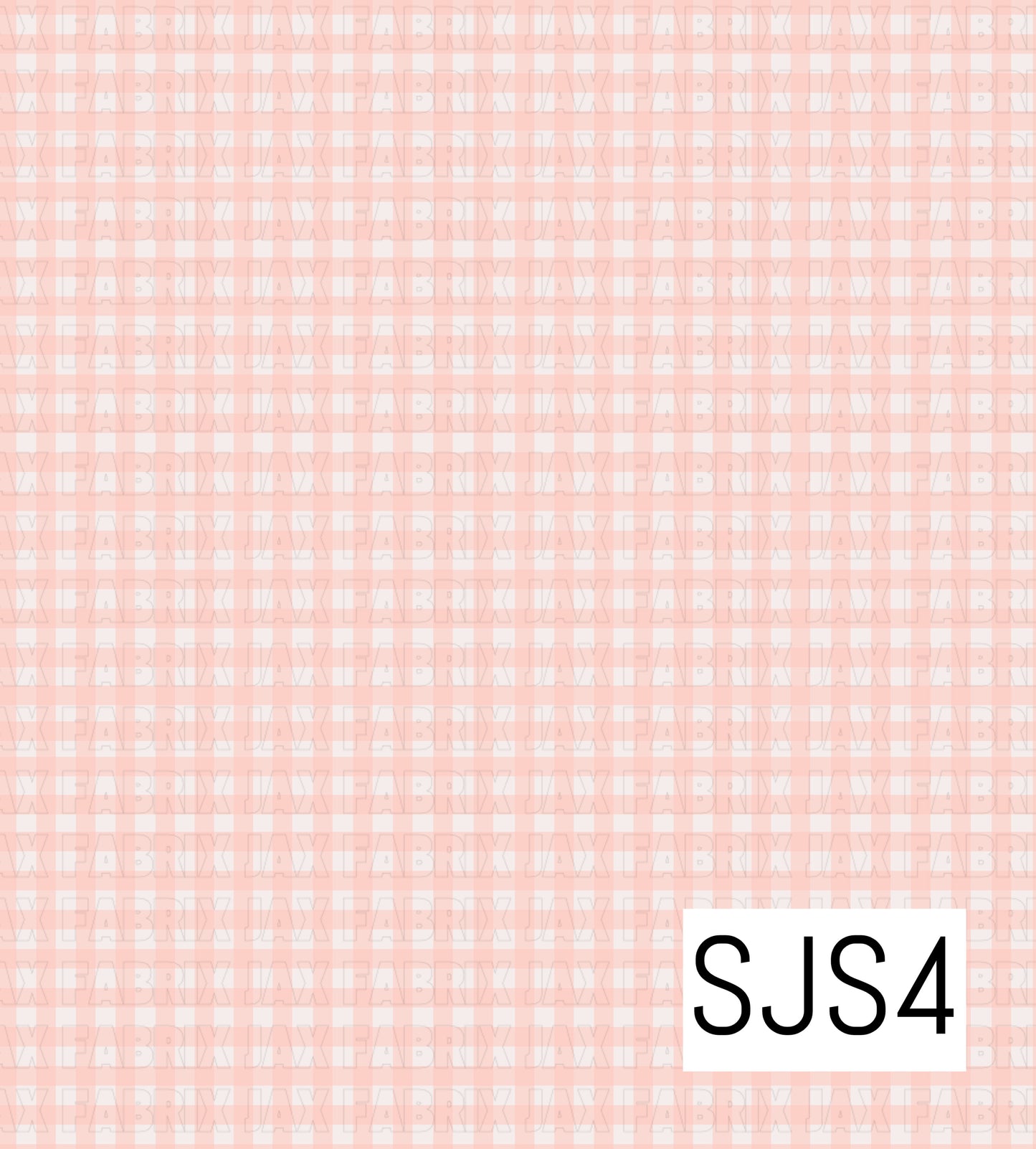 Gingham Pink SJS4