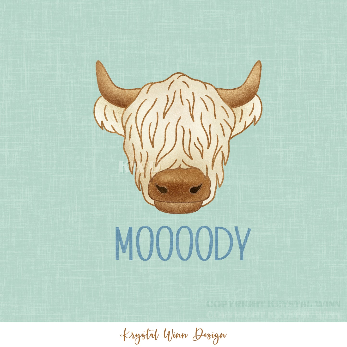 Highland Summer Mooody Panel KW707