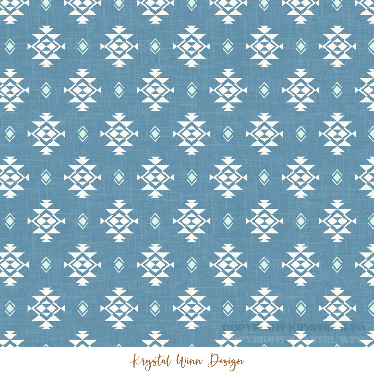 Highland Summer Western Blue KW695