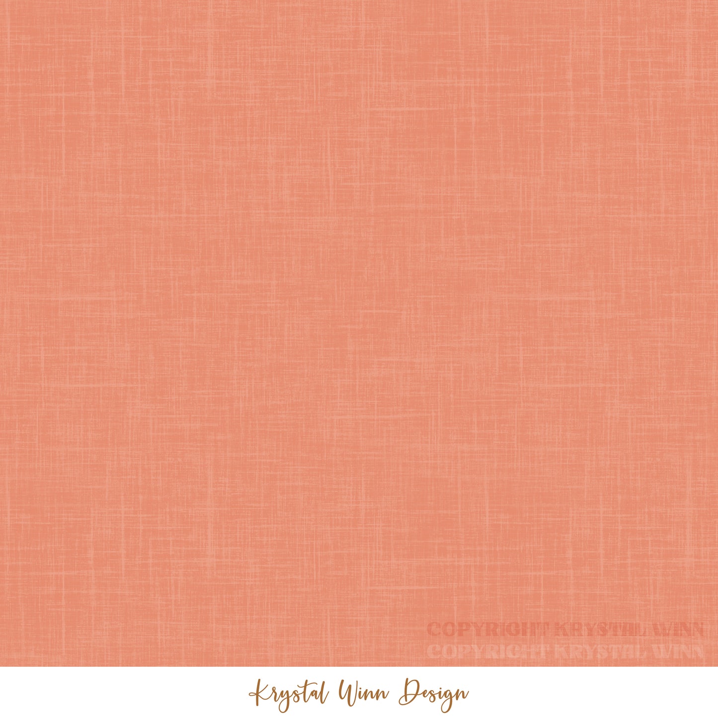 Highland Summer Woven Texture Coral KW689