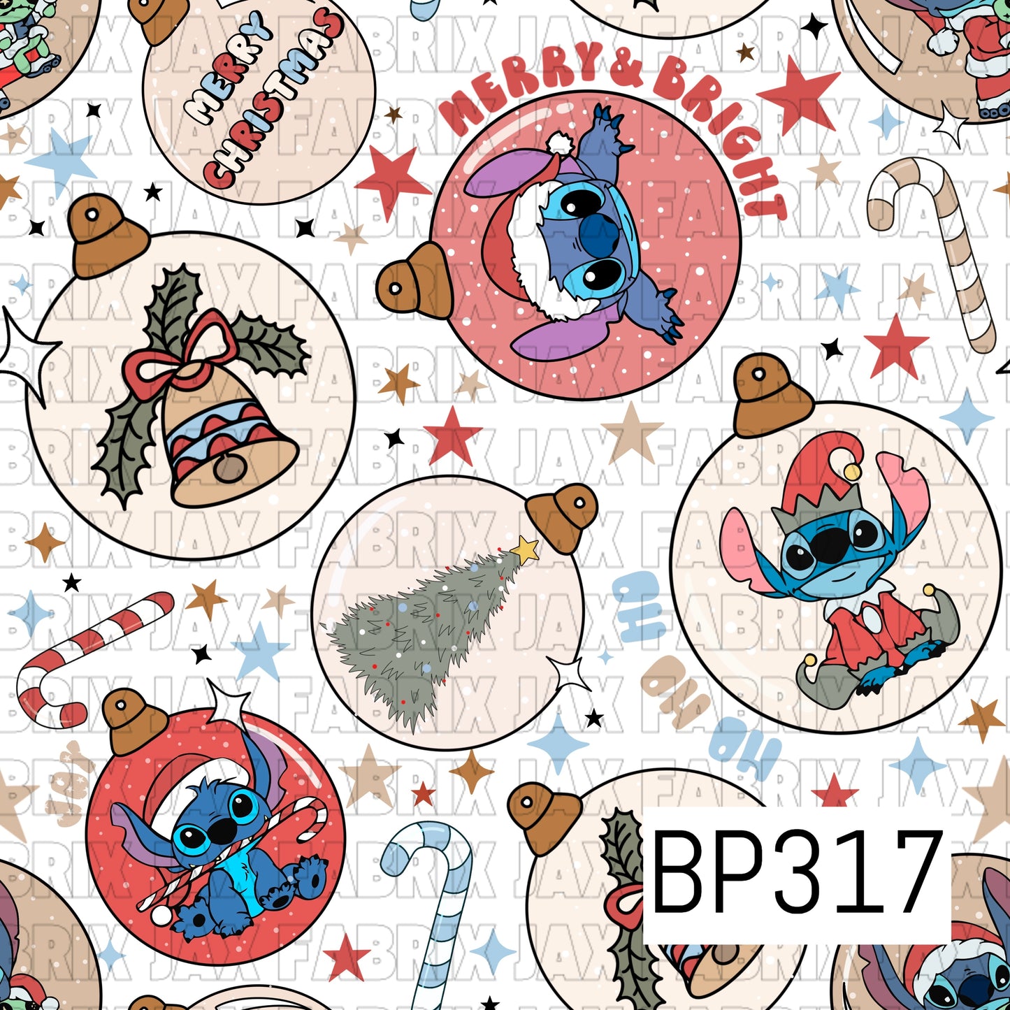 Alien Ornaments White BP317