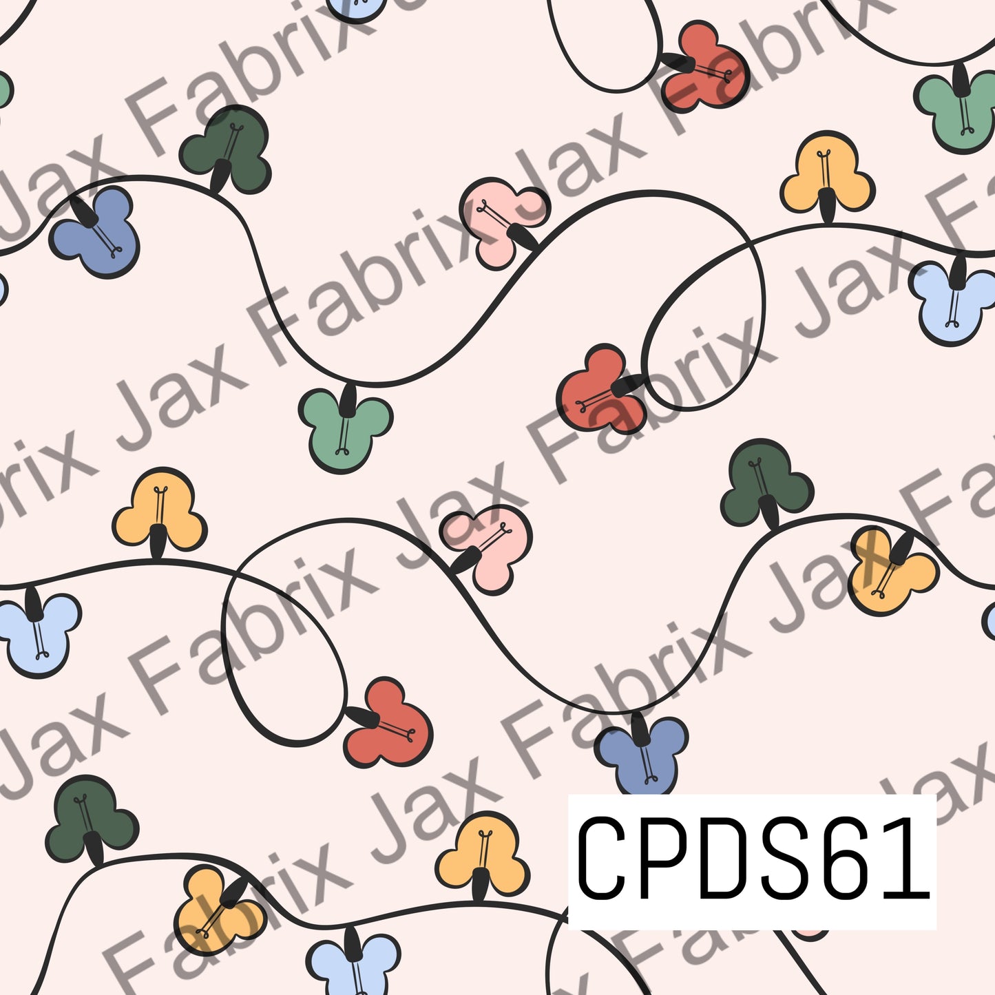 Christmas Mouse Lights CPDS61