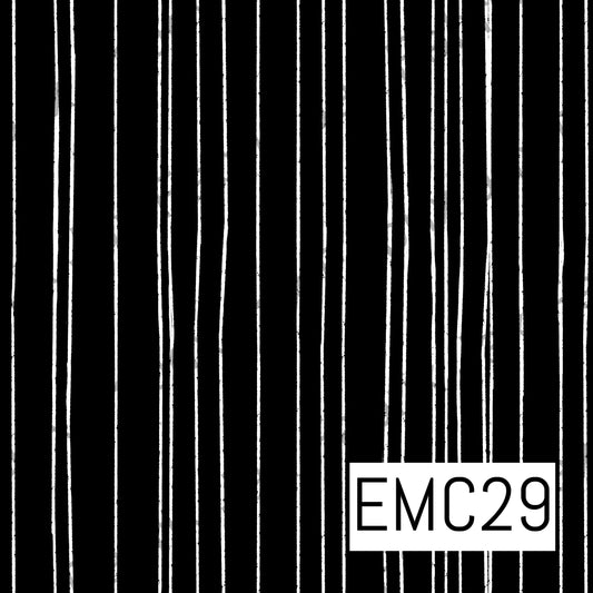 Halloween Stripe Black EMC29